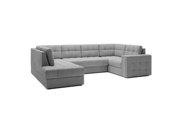 Sektionssoffa Eltap Blewett 299x198x82 cm - Monolith 85, Grå, Vänster - Möbler - Soffa - Bäddsoffa