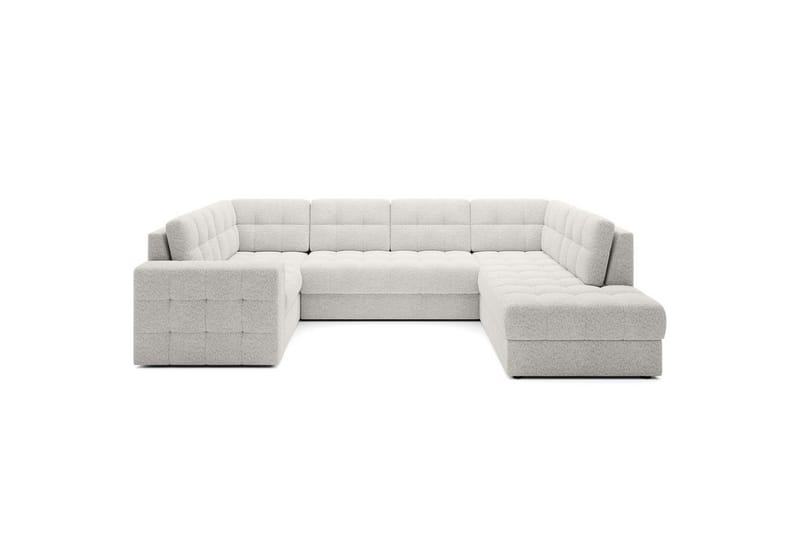 Sektionssoffa Eltap Blewett 299x198x82 cm, Royal 01, Vit, Höger