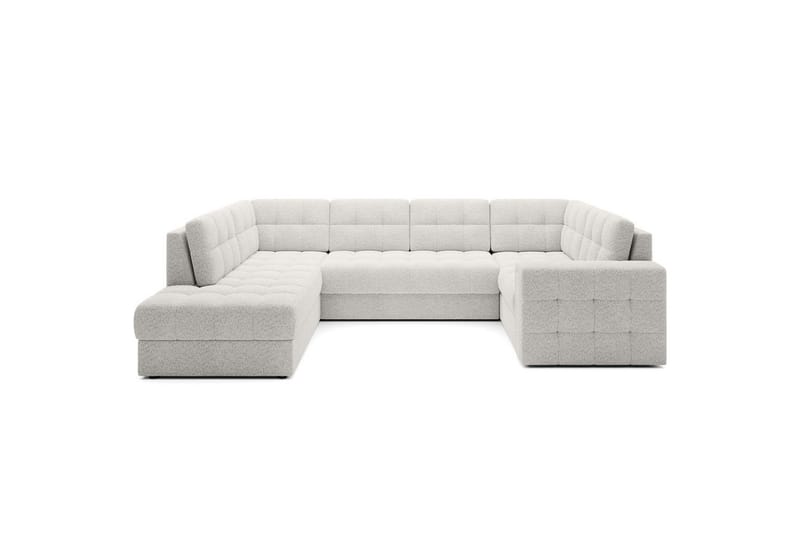 Sektionssoffa Eltap Blewett 299x198x82 cm - Royal 01, Vit, Vänster - Möbler - Soffa - Bäddsoffa