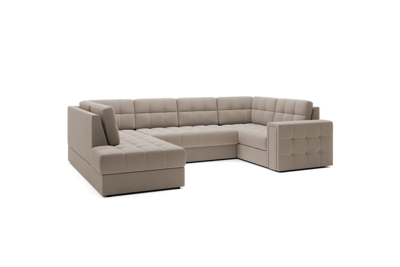 Sektionssoffa Eltap Blewett 299x198x82 cm - Sola 18, Beige, Vänster - Möbler - Soffa - Bäddsoffa