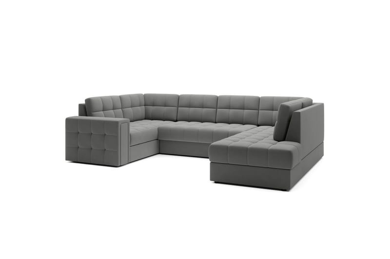 Sektionssoffa Eltap Blewett 299x198x82 cm - Sola 4, Grå, Höger - Möbler - Soffa - Bäddsoffa