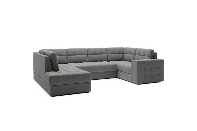 Sektionssoffa Eltap Blewett 299x198x82 cm - Sola 4, Grå, Vänster - Möbler - Soffa - Bäddsoffa