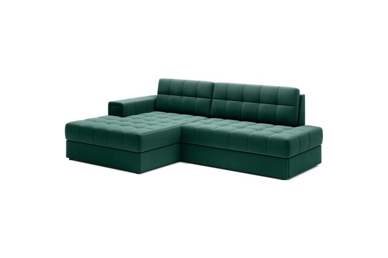 Sektionssoffa Eltap Blezalt 240x150x82 cm - Lukso 35, Grön, Vänster - Möbler - Soffa - Bäddsoffa