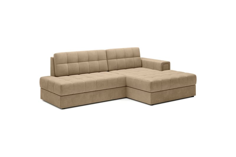 Sektionssoffa Eltap Blezalt 240x150x82 cm - Monolith 09, Mörkbeige, Höger - Möbler - Soffa - Bäddsoffa
