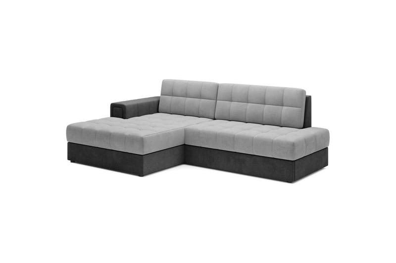 Sektionssoffa Eltap Blezalt 240x150x82 cm - Monolith 84, Monolith 97, Ljusgrå, Mörkgrå, Vänster - Möbler - Soffa - Bäddsoffa