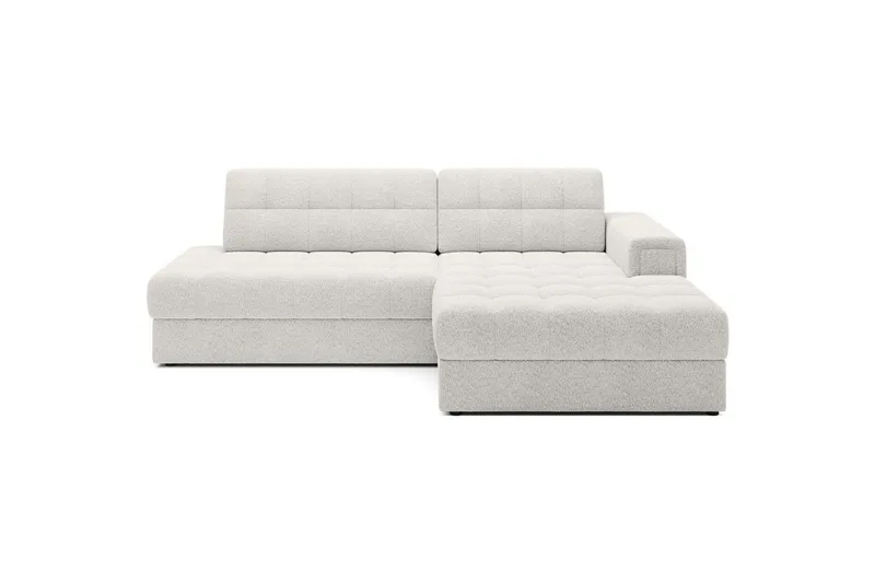 Sektionssoffa Eltap Blezalt 240x150x82 cm, Royal 01, Vit, Höger