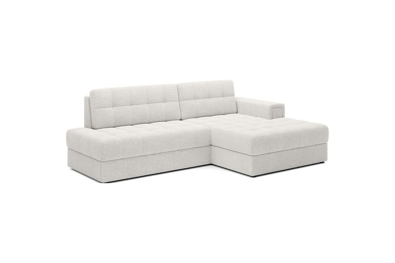 Sektionssoffa Eltap Blezalt 240x150x82 cm - Royal 01, Vit, Höger - Möbler - Soffa - Bäddsoffa