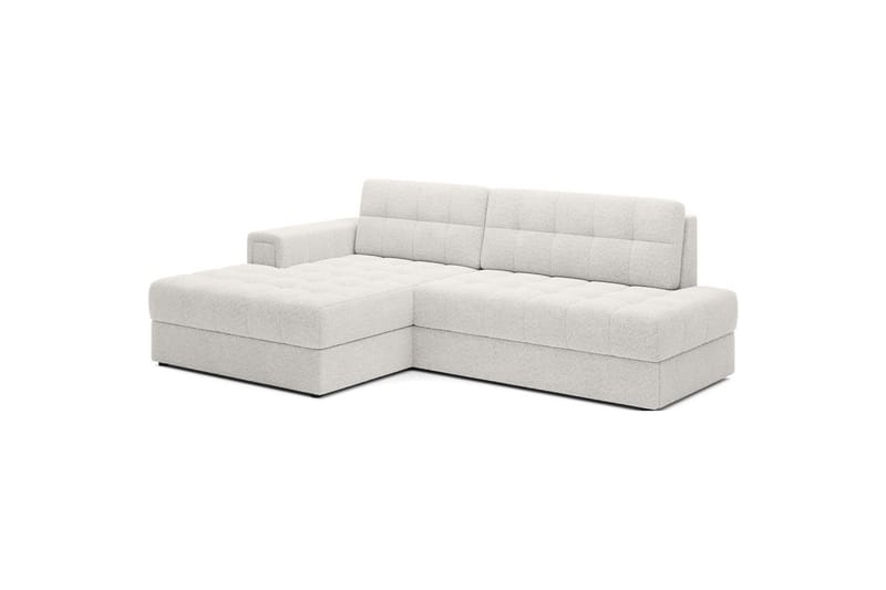 Sektionssoffa Eltap Blezalt 240x150x82 cm - Royal 01, Vit, Vänster - Möbler - Soffa - Bäddsoffa