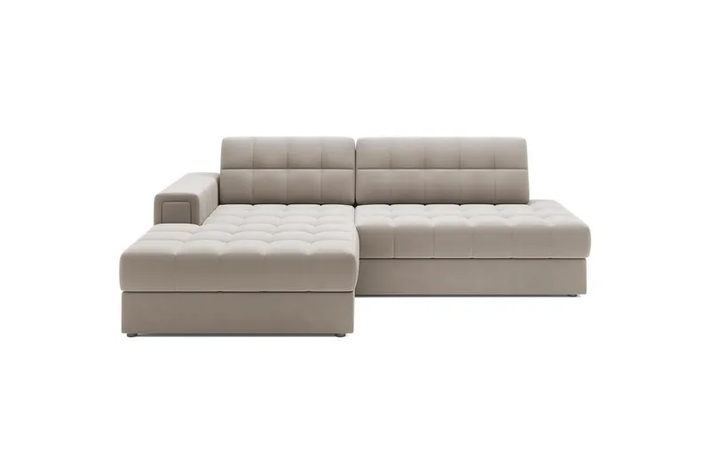 Sektionssoffa Eltap Blezalt 240x150x82 cm, Sola 18, Beige, Vänster