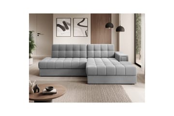 Sektionssoffa Eltap Blezalt 240x150x82 cm - Sola 4, Grå, Höger - Möbler - Soffa - Bäddsoffa