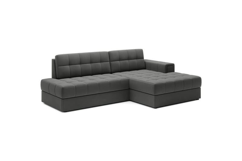 Sektionssoffa Eltap Blezalt 240x150x82 cm - Sola 6, Mörkgrå, Höger - Möbler - Soffa - Bäddsoffa