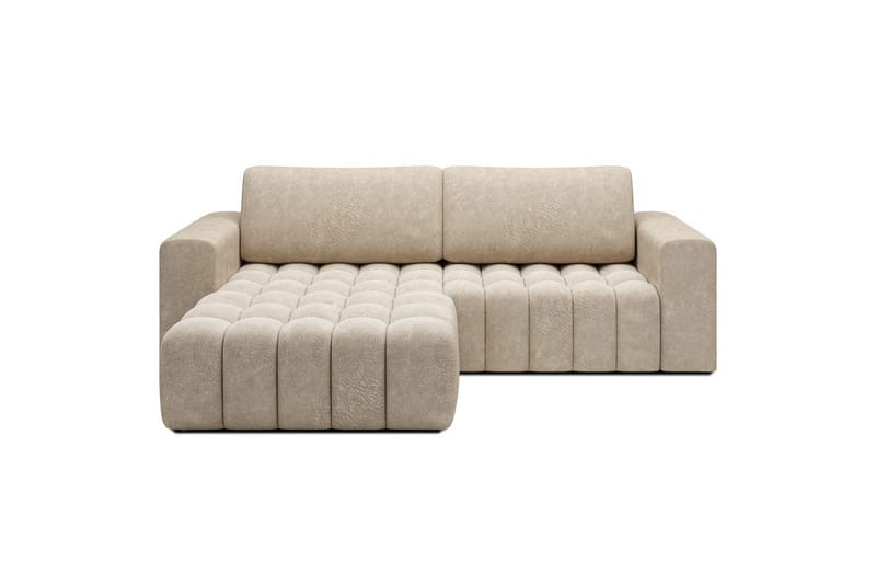 Sektionssoffa Eltap Bonett 250x175x92 cm - Dora 21 Beige, Vänster - Möbler - Soffa - Bäddsoffa