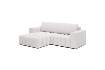 Sektionssoffa Eltap Bonett 250x175x92 cm - Jaffray 01, Vit, Vänster - Möbler - Soffa - Bäddsoffa
