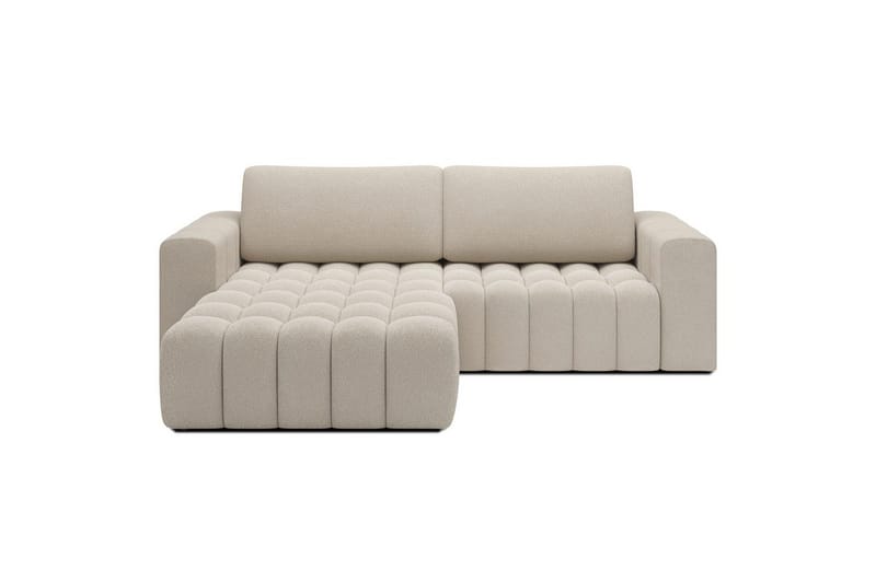 Sektionssoffa Eltap Bonett 250x175x92 cm - Jaffray 18, Beige, Vänster - Möbler - Soffa - Bäddsoffa