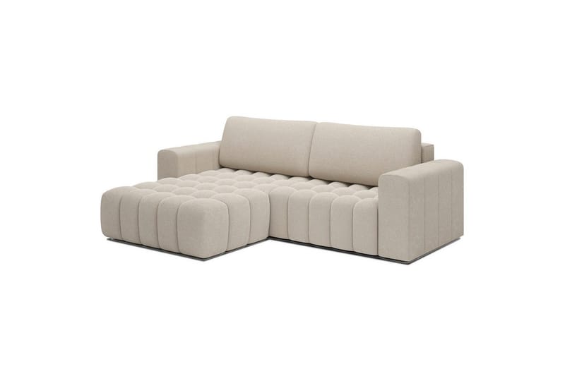Sektionssoffa Eltap Bonett 250x175x92 cm - Jaffray 18, Beige, Vänster - Möbler - Soffa - Bäddsoffa