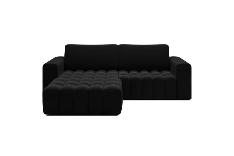Sektionssoffa Eltap Bonett 250x175x92 cm - Matt Velvet 99, Blå, Vänster - Möbler - Soffa - Bäddsoffa