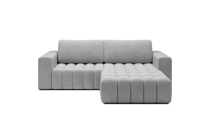 Sektionssoffa Eltap Bonett 250x175x92 cm - Monolith 84, Ljusgrå, Höger - Möbler - Soffa - Bäddsoffa