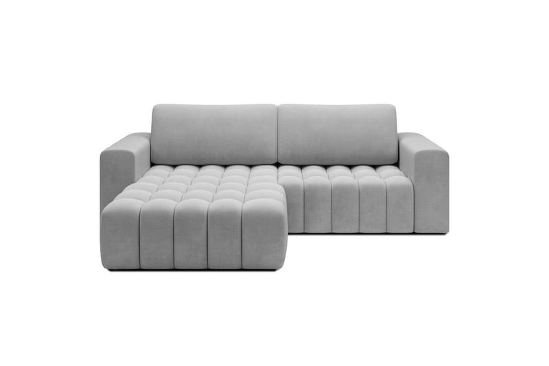 Sektionssoffa Eltap Bonett 250x175x92 cm - Monolith 84, Ljusgrå, Vänster - Möbler - Soffa - Bäddsoffa