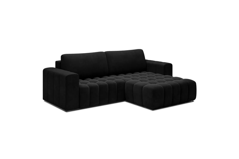 Sektionssoffa Eltap Bonett 250x175x92 cm - Monolith 97, Mörkgrå, Höger - Möbler - Soffa - Bäddsoffa