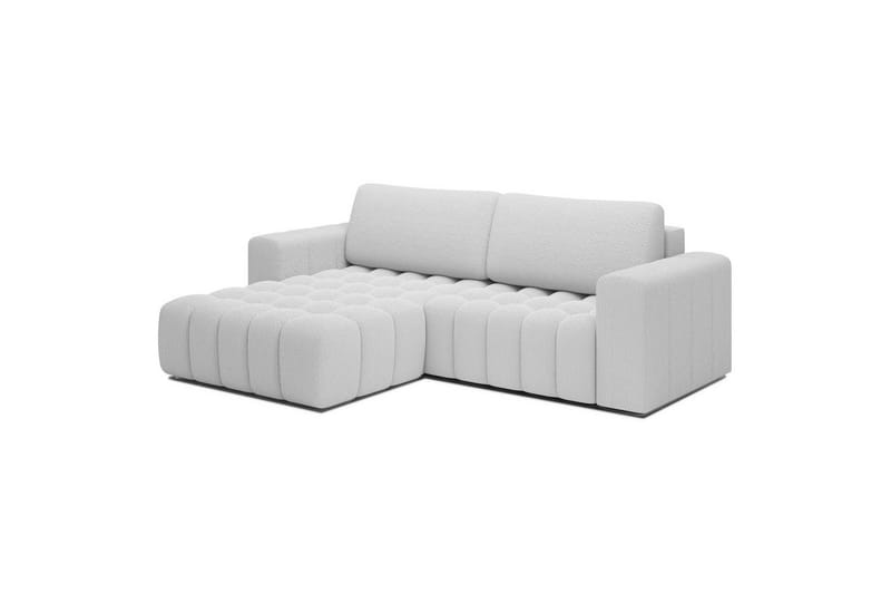 Sektionssoffa Eltap Bonett 250x175x92 cm - Royal 01, Vit, Vänster - Möbler - Soffa - Bäddsoffa