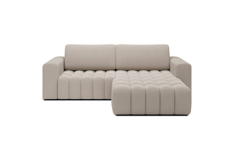 Sektionssoffa Eltap Bonett 250x175x92 cm - Royal 18, Beige, Höger - Möbler - Soffa - Bäddsoffa