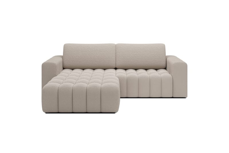 Sektionssoffa Eltap Bonett 250x175x92 cm - Royal 18, Beige, Vänster - Möbler - Soffa - Bäddsoffa