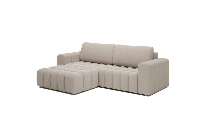 Sektionssoffa Eltap Bonett 250x175x92 cm - Royal 18, Beige, Vänster - Möbler - Soffa - Bäddsoffa