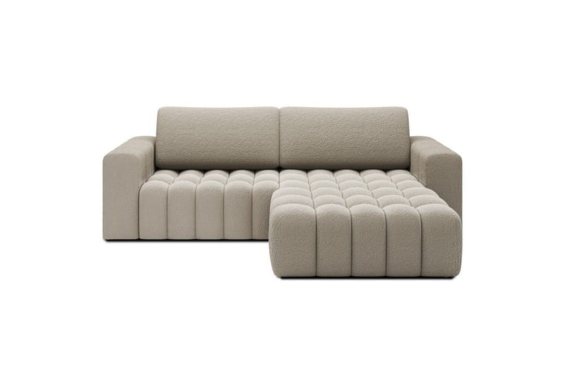 Sektionssoffa Eltap Bonett 250x175x92 cm - Royal 20, Beige, Höger - Möbler - Soffa - Bäddsoffa