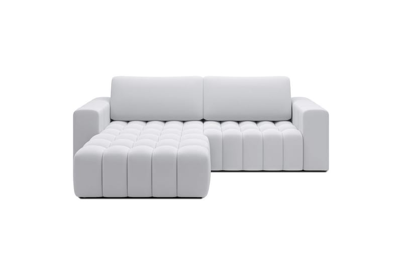 Sektionssoffa Eltap Bonett 250x175x92 cm - Solar 01, Vit, Vänster - Möbler - Soffa - Bäddsoffa