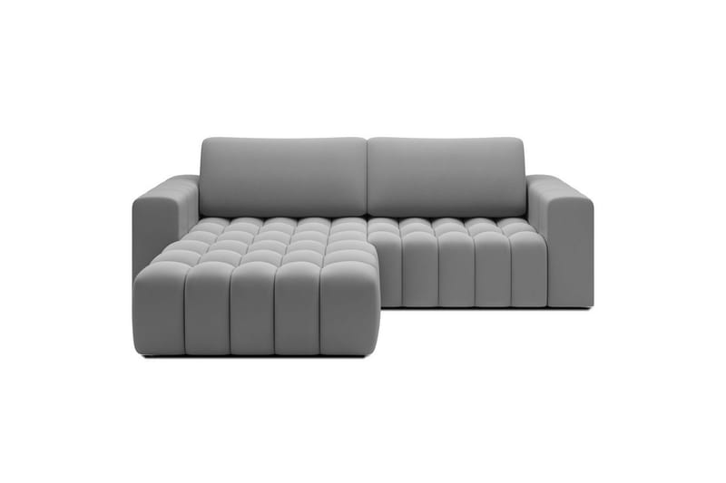 Sektionssoffa Eltap Bonett 250x175x92 cm - Paros 05, Ljusgrå, Vänster - Möbler - Soffa - Bäddsoffa
