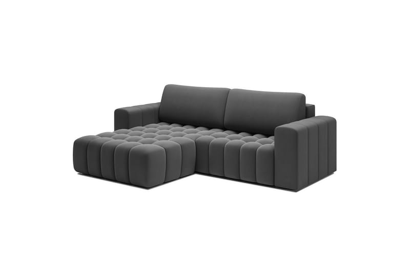 Sektionssoffa Eltap Bonett 250x175x92 cm - Paros 06, Grå, Vänster - Möbler - Soffa - Bäddsoffa