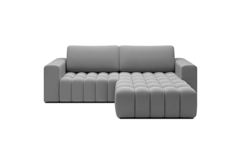 Sektionssoffa Eltap Bonett 250x175x92 cm - Paros 05, Ljusgrå, Höger - Möbler - Soffa - Bäddsoffa