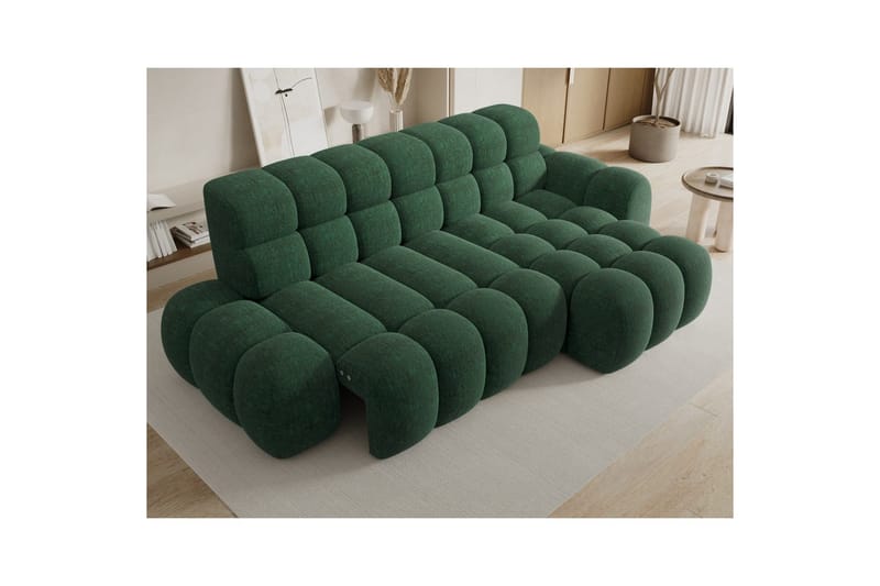 Sektionssoffa Eltap Ceedro 283x165x98 cm - Amore 35, Grön, Höger - Möbler - Soffa - Bäddsoffa