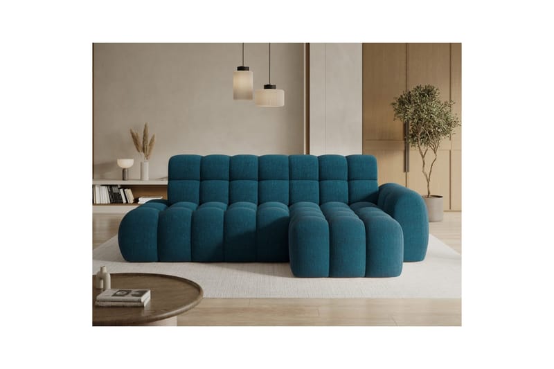 Sektionssoffa Eltap Ceedro 283x165x98 cm - Amore 40, Blå, Höger - Möbler - Soffa - Bäddsoffa
