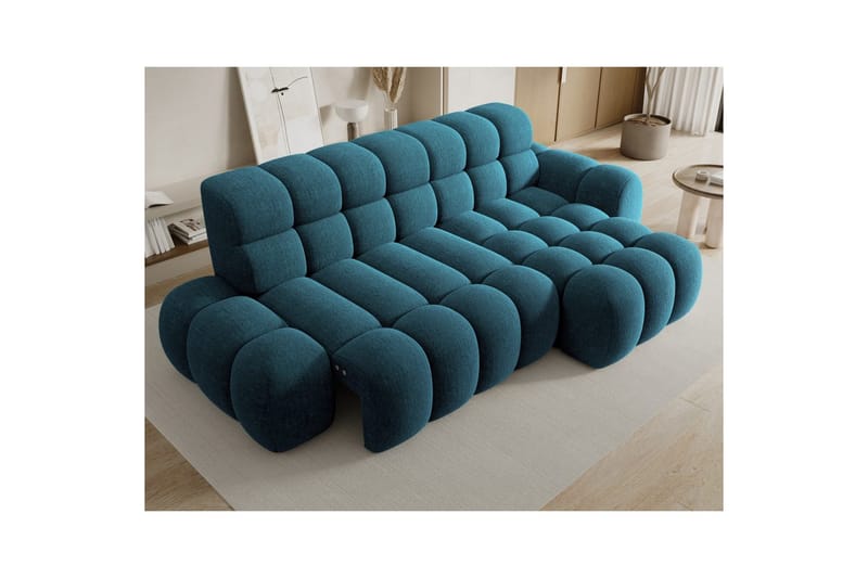 Sektionssoffa Eltap Ceedro 283x165x98 cm - Amore 40, Blå, Höger - Möbler - Soffa - Bäddsoffa
