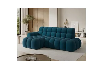 Sektionssoffa Eltap Ceedro 283x165x98 cm - Amore 40, Blå, Vänster - Möbler - Soffa - Bäddsoffa