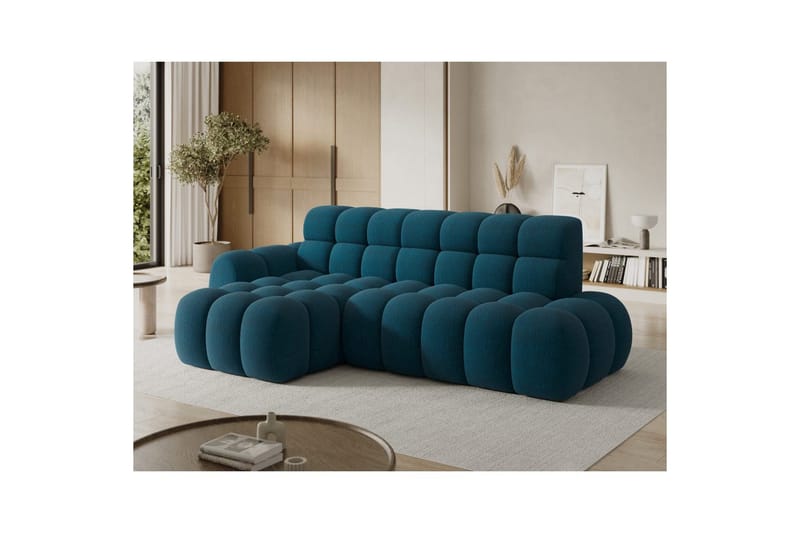 Sektionssoffa Eltap Ceedro 283x165x98 cm - Amore 40, Blå, Vänster - Möbler - Soffa - Bäddsoffa