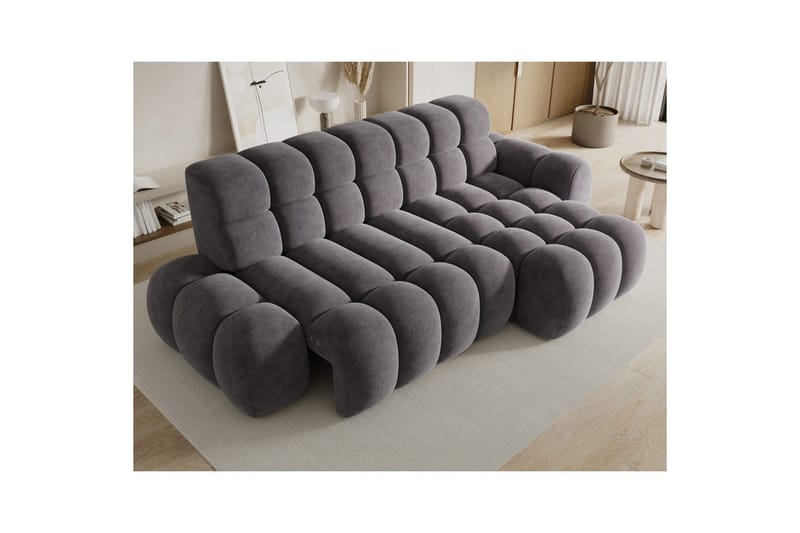 Sektionssoffa Eltap Ceedro 283x165x98 cm - Aura 04, Grå, Höger - Möbler - Soffa - Bäddsoffa