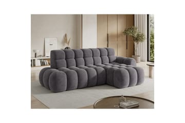 Sektionssoffa Eltap Ceedro 283x165x98 cm - Aura 04, Grå, Höger - Möbler - Soffa - Bäddsoffa