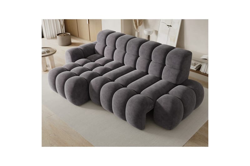 Sektionssoffa Eltap Ceedro 283x165x98 cm - Aura 04, Grå, Vänster - Möbler - Soffa - Bäddsoffa