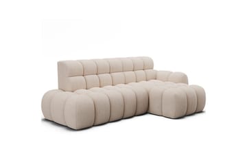 Sektionssoffa Eltap Ceedro 283x165x98 cm - Jarell 20, Beige, Höger - Möbler - Soffa - Bäddsoffa