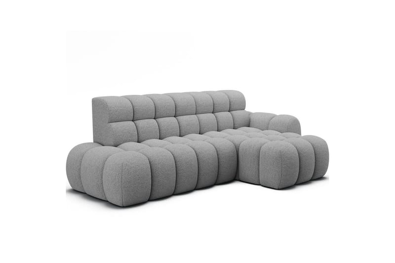 Sektionssoffa Eltap Ceedro 283x165x98 cm - Royal 04, Grå, Höger - Möbler - Soffa - Bäddsoffa
