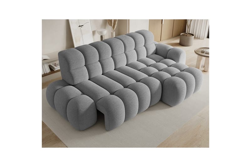 Sektionssoffa Eltap Ceedro 283x165x98 cm - Royal 04, Grå, Höger - Möbler - Soffa - Bäddsoffa
