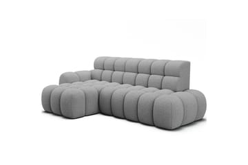 Sektionssoffa Eltap Ceedro 283x165x98 cm - Royal 04, Grå, Vänster - Möbler - Soffa - Bäddsoffa