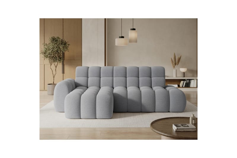 Sektionssoffa Eltap Ceedro 283x165x98 cm - Royal 04, Grå, Vänster - Möbler - Soffa - Bäddsoffa
