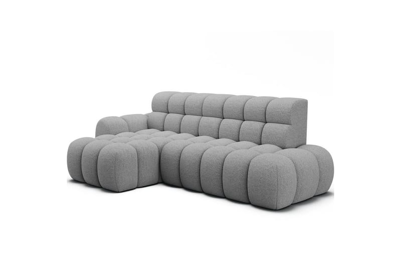 Sektionssoffa Eltap Ceedro 283x165x98 cm - Royal 04, Grå, Vänster - Möbler - Soffa - Bäddsoffa