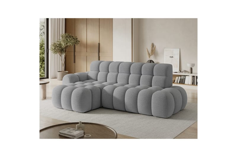 Sektionssoffa Eltap Ceedro 283x165x98 cm - Royal 04, Grå, Vänster - Möbler - Soffa - Bäddsoffa