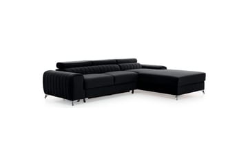 Sektionssoffa Eltap Grayson 278x205x92 cm - Loco 10, Svart, Höger - Möbler - Soffa - Bäddsoffa