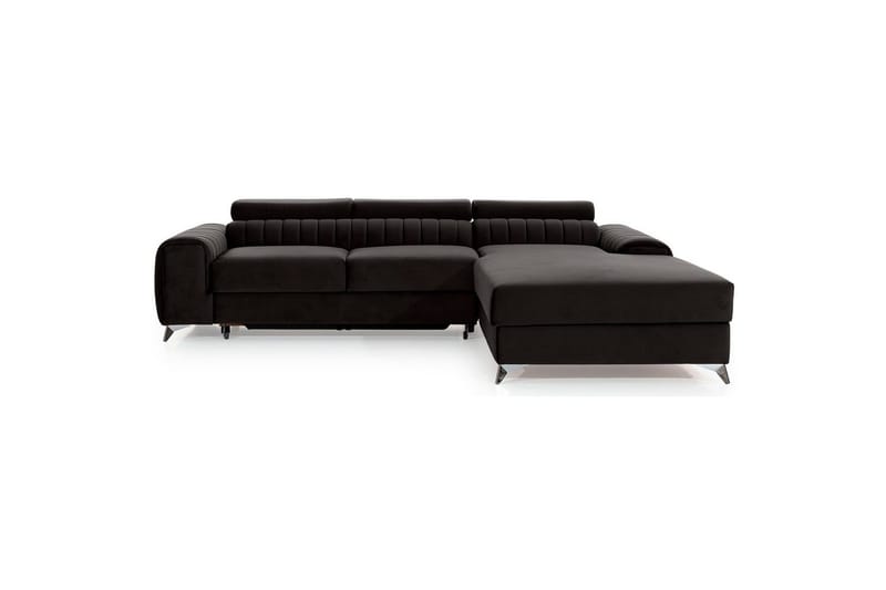 Sektionssoffa Eltap Grayson 278x205x92 cm - Loco 5, Grå, Höger - Möbler - Soffa - Bäddsoffa