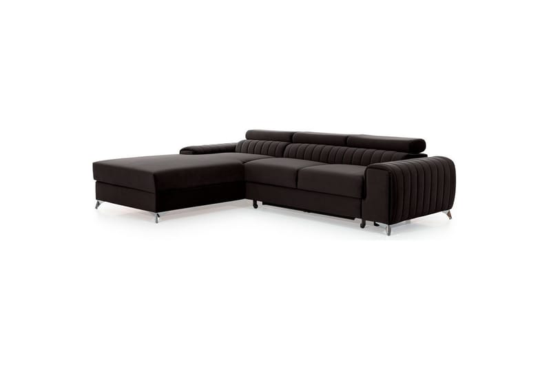 Sektionssoffa Eltap Grayson 278x205x92 cm - Loco 5, Grå, Vänster - Möbler - Soffa - Bäddsoffa